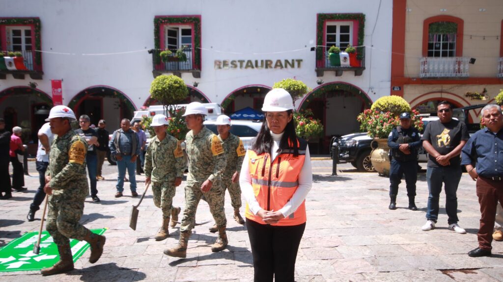 Simulacro refuerza la cultura de prevención en Atlixco: Ariadna Ayala