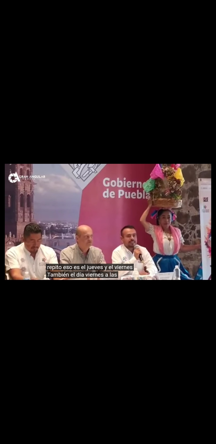 Video desde Puebla: Invitan al festival Huey Atlixcáyotl