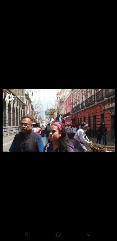 Video: Trabajadores del Poder Judicial se manifestaron en el Centro Histórico