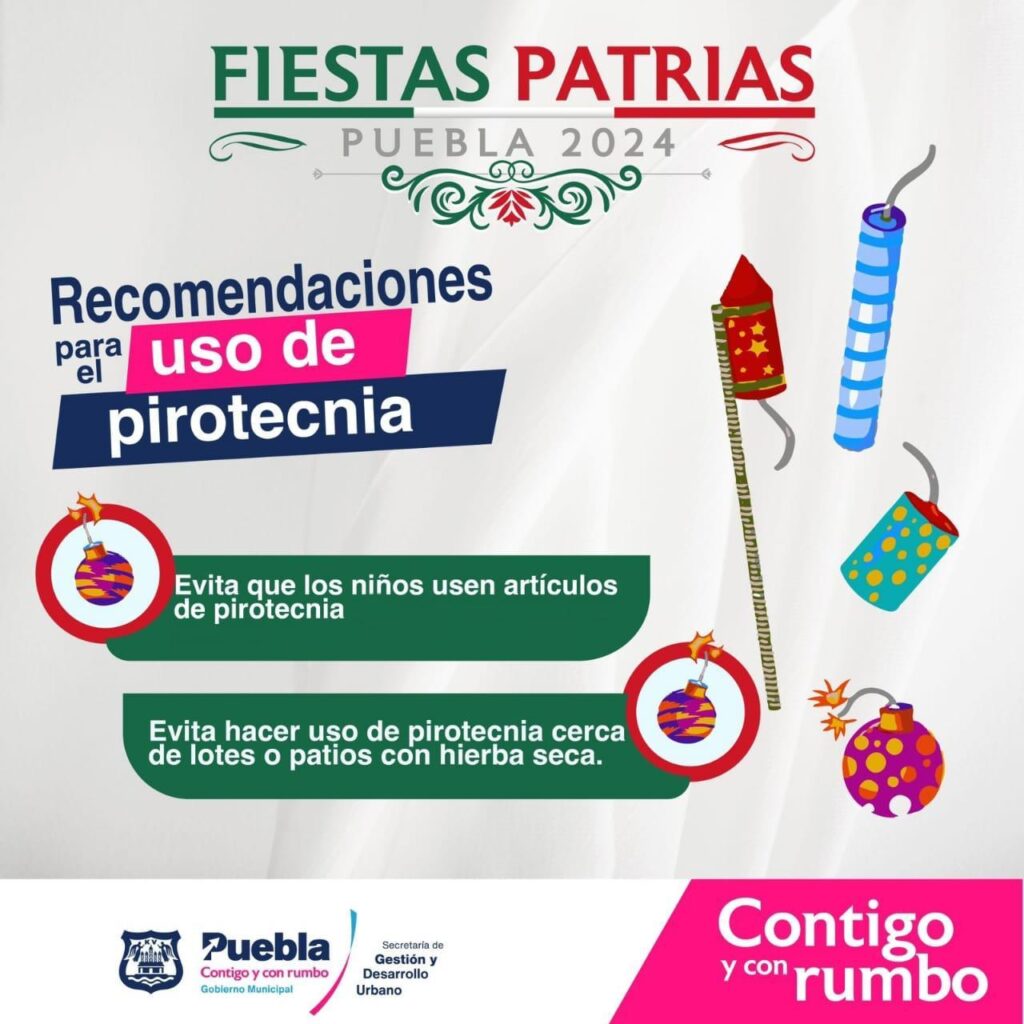 Ayuntamiento emite medidas de prevención para celebraciones de fiestas patrias
