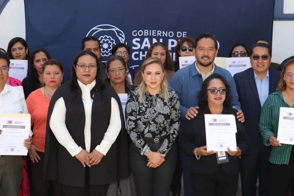 Destaca San Pedro Cholula por cumplimiento con el archivo general de la nación