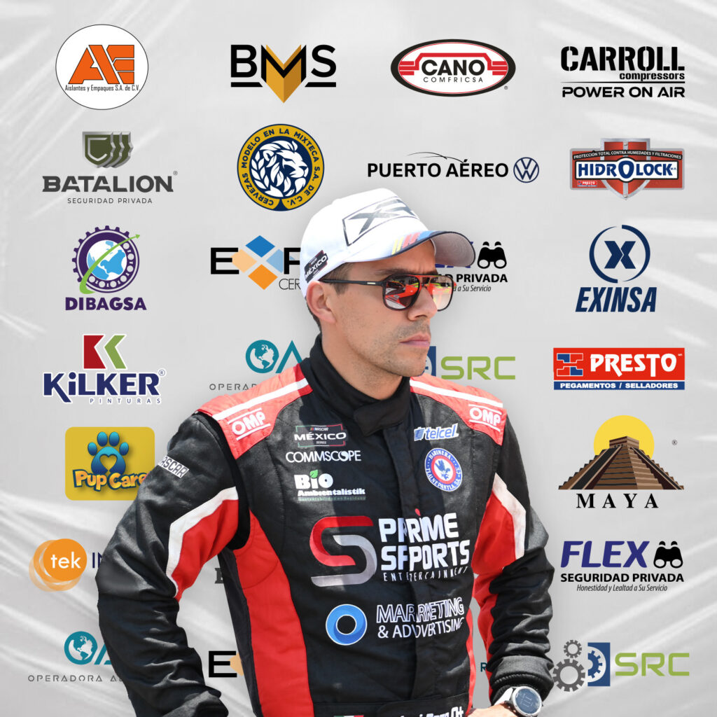 Xavi Razo como monarca de la temporada regular inicia los playoffs de NASCAR México