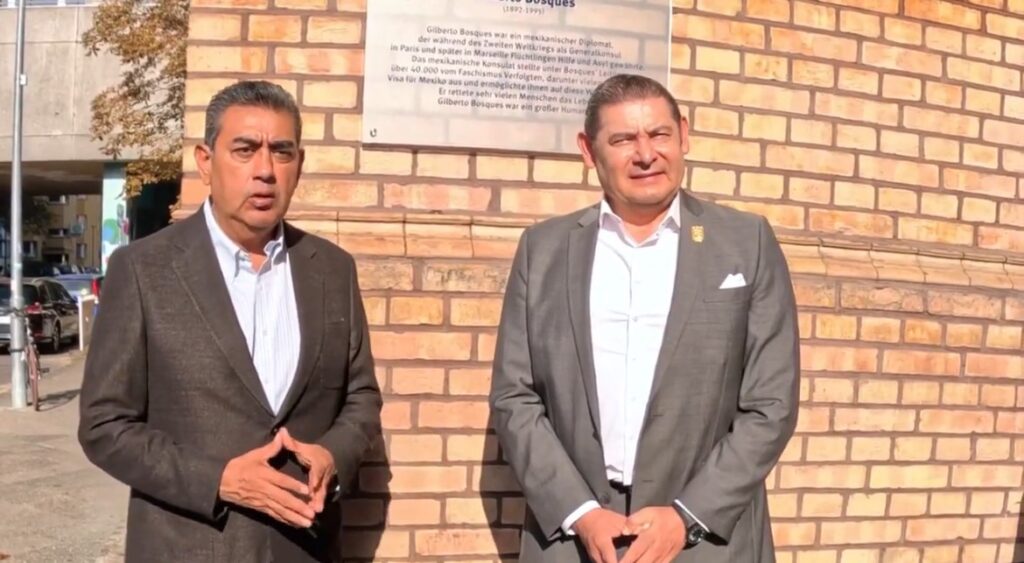 En Berlín, Sergio Salomón y Alejandro Armenta conocieron el programa educativo Gilberto-Bosques-Kreuzberg