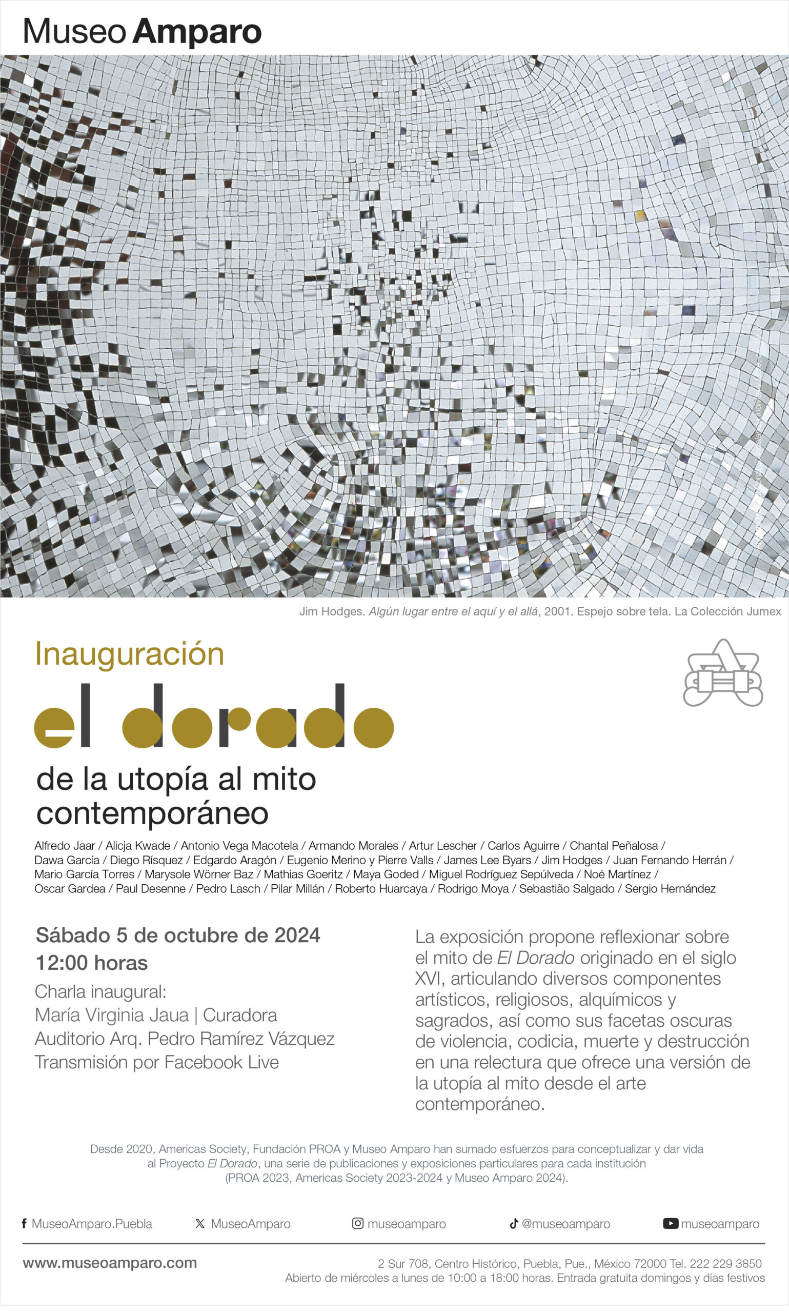 Inauguración: El Dorado de la utopía al mito contemporáneo