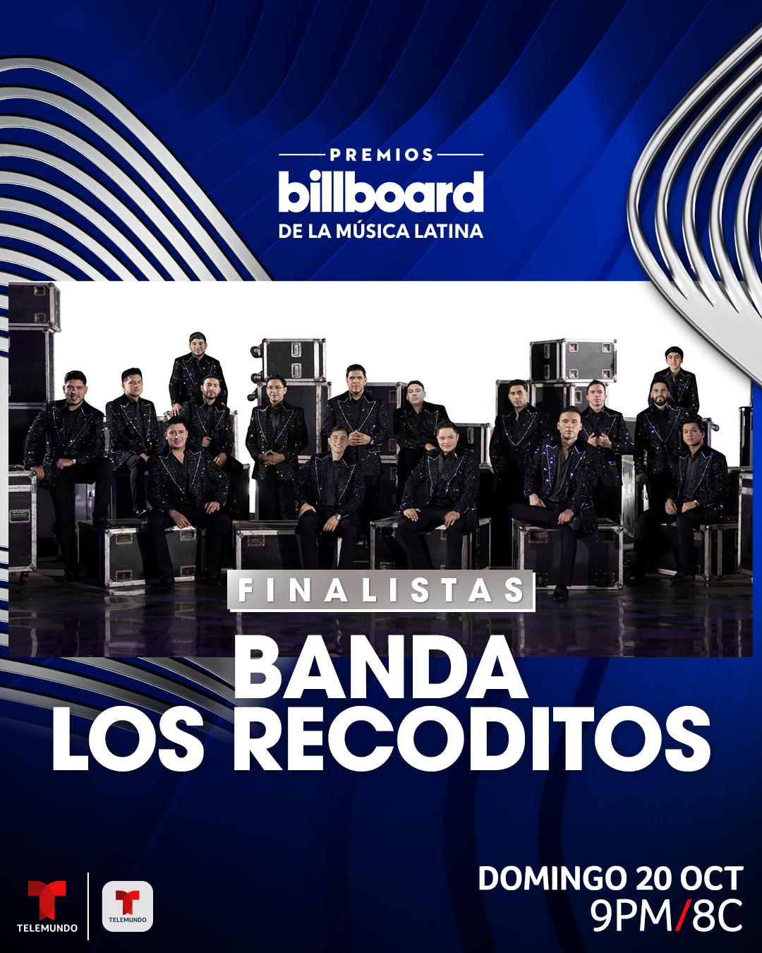 Banda los Recoditos nominados a  Premios Billboard de la música latina 2024