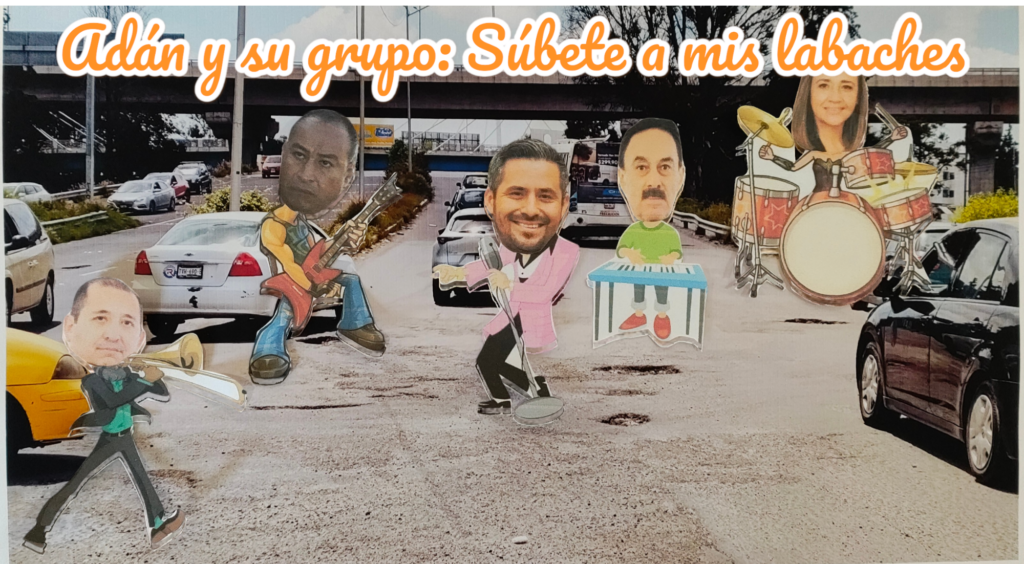 Adán y su grupo: Súbete a mis baches