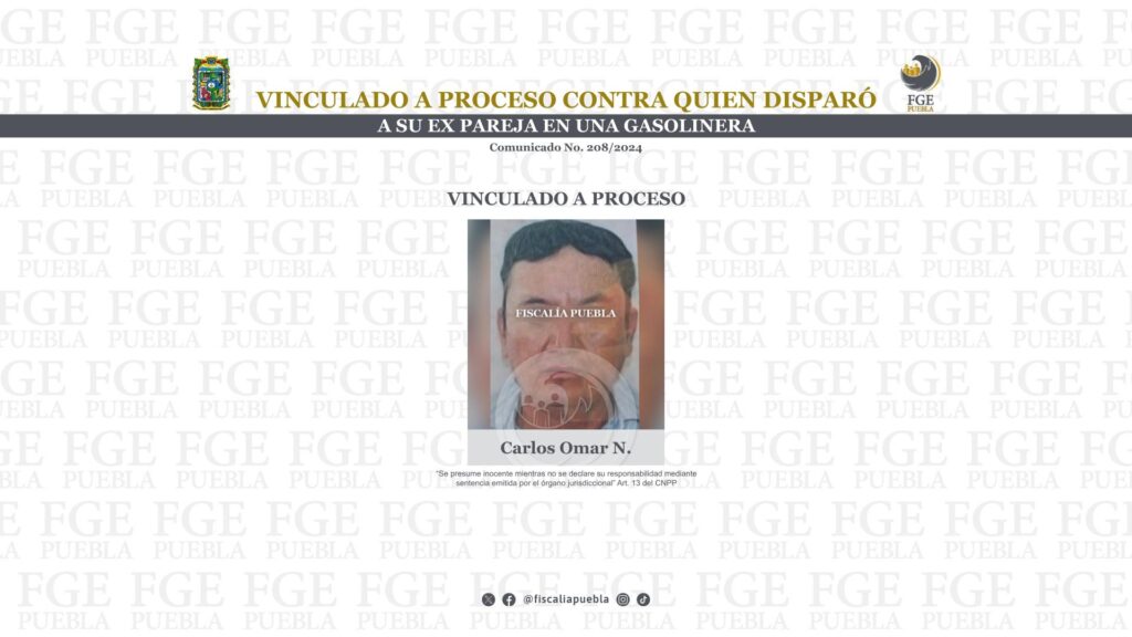 Vinculado a proceso quien disparó a su ex pareja en una gasolinera