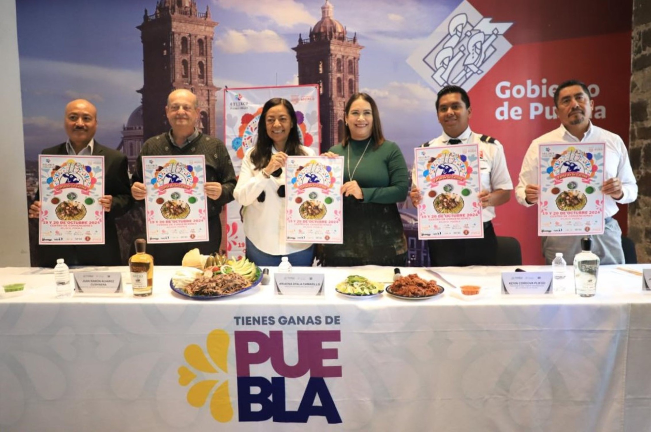 Presentan Turismo y Atlixco “Feria de la Cecina”