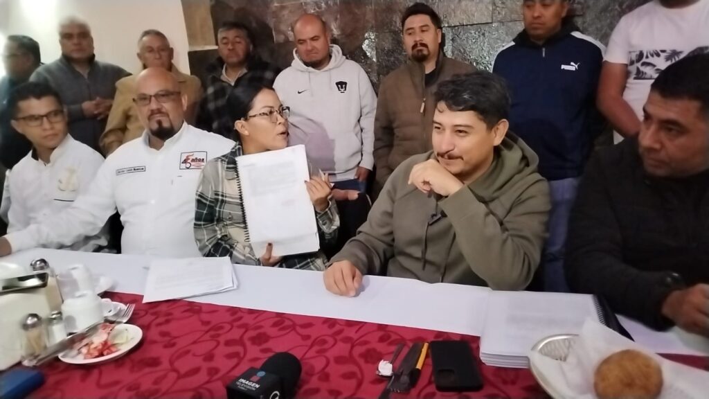 Transportistas de Antorcha Campesina demandan poner orden en rutas de la zona Angelópolis