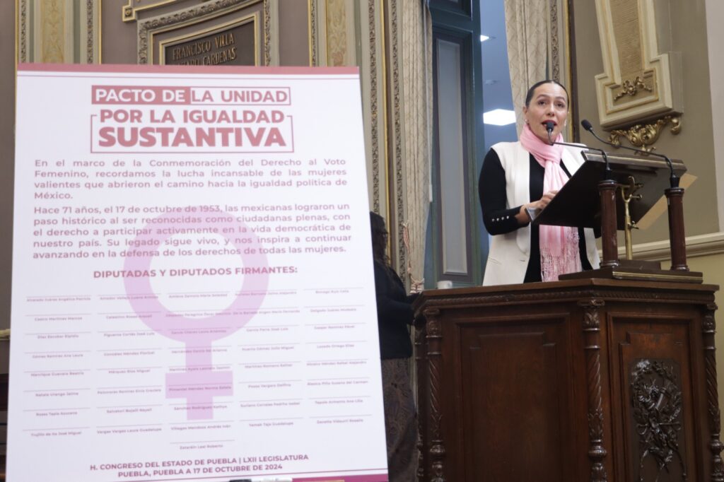 Firma LXII Legislatura Pacto de la Unidad por la Igualdad Sustantiva