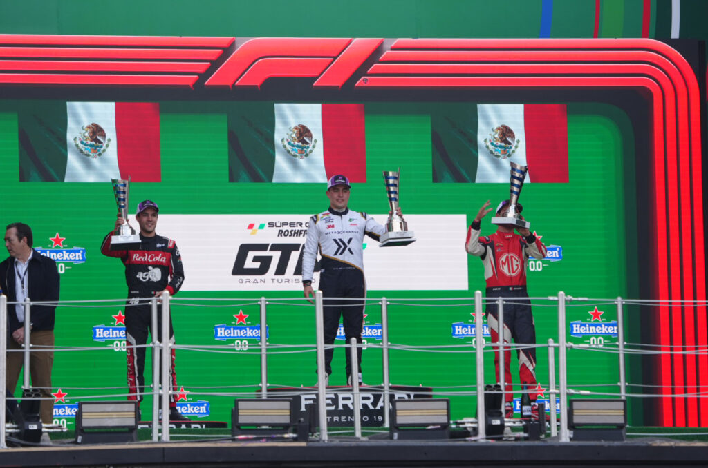Nuevo podio para Salvador de Alba Jr. y el Racing Team, en el Gran Premio de la Ciudad de México
