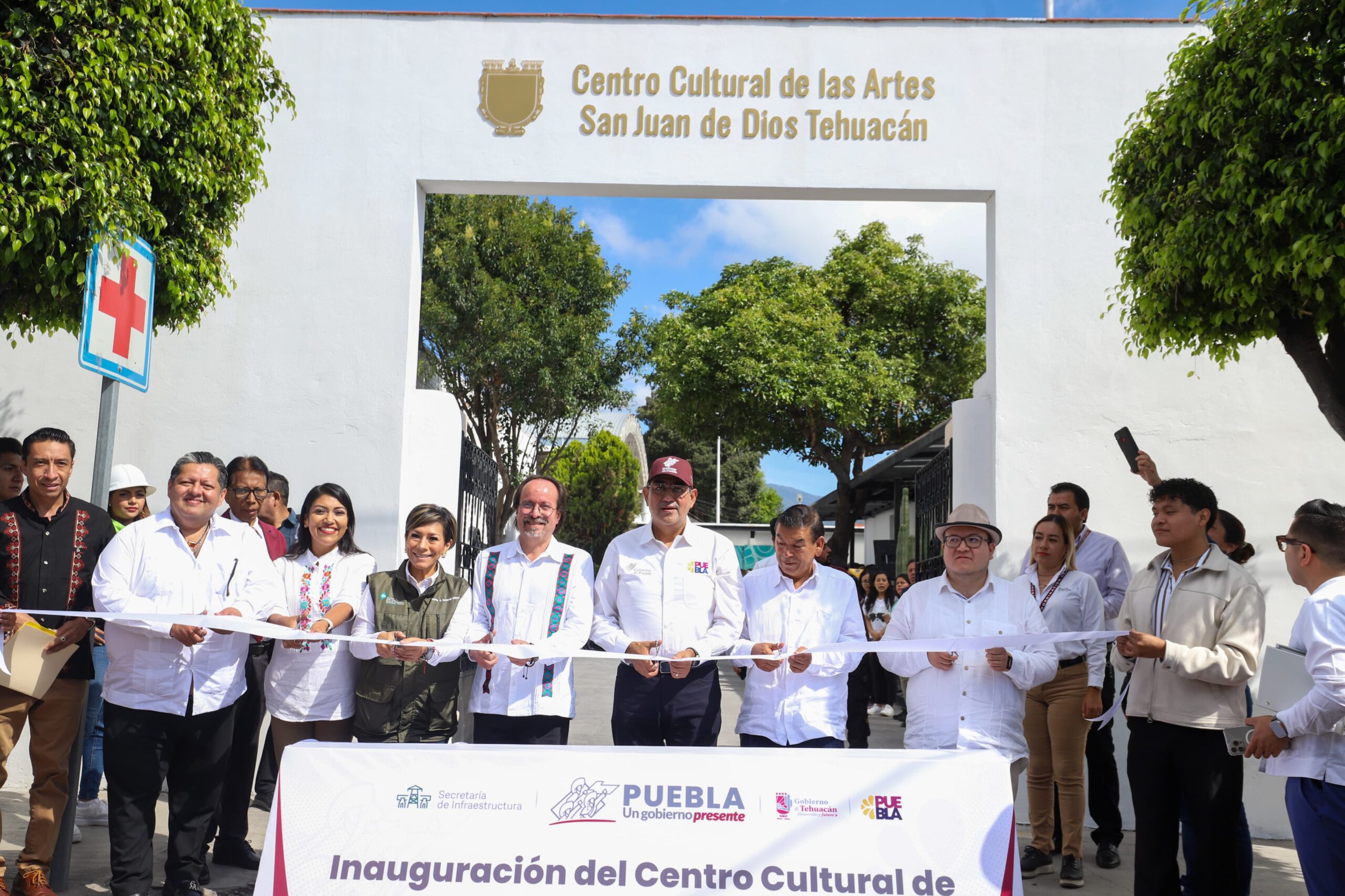 En Tehuacán, Sergio Salomón entregó rehabilitación de parque El Riego y destacó fortalecimiento de la seguridad