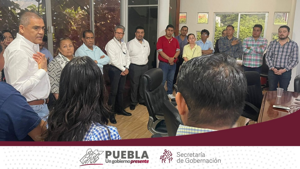 Segob atestiguó entrega de la presidencia en Venustiano Carranza