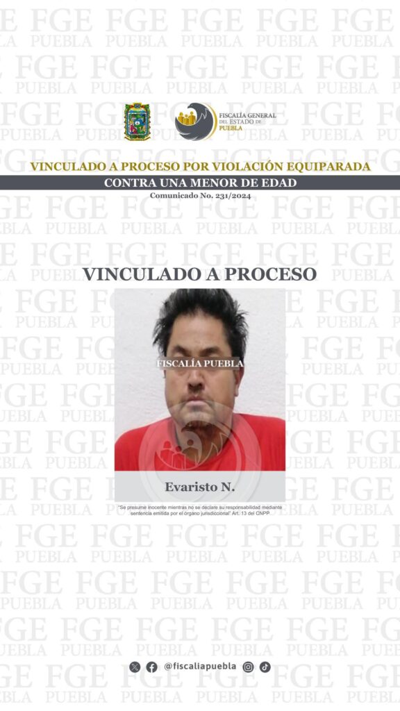 Atacó a su hijastra de 12 años en Puebla capital