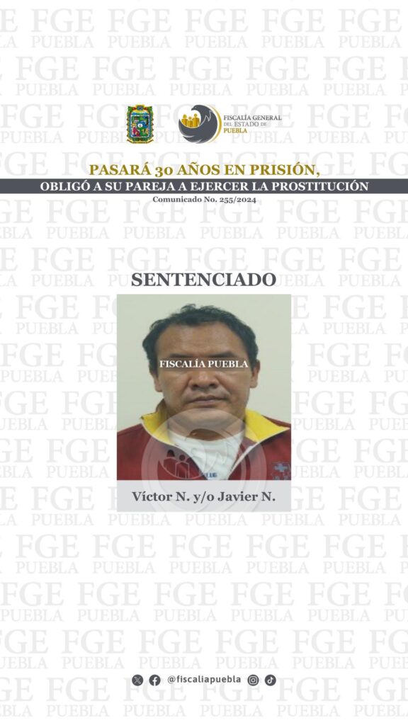 Víctor N es feo como la violencia en México, pero obligaba a su pareja de 20 años a prostituirse