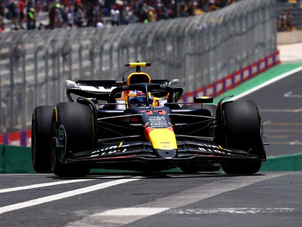 ‘Checo’ es penúltimo en práctica 1 de Brasil; castigan a Verstappen