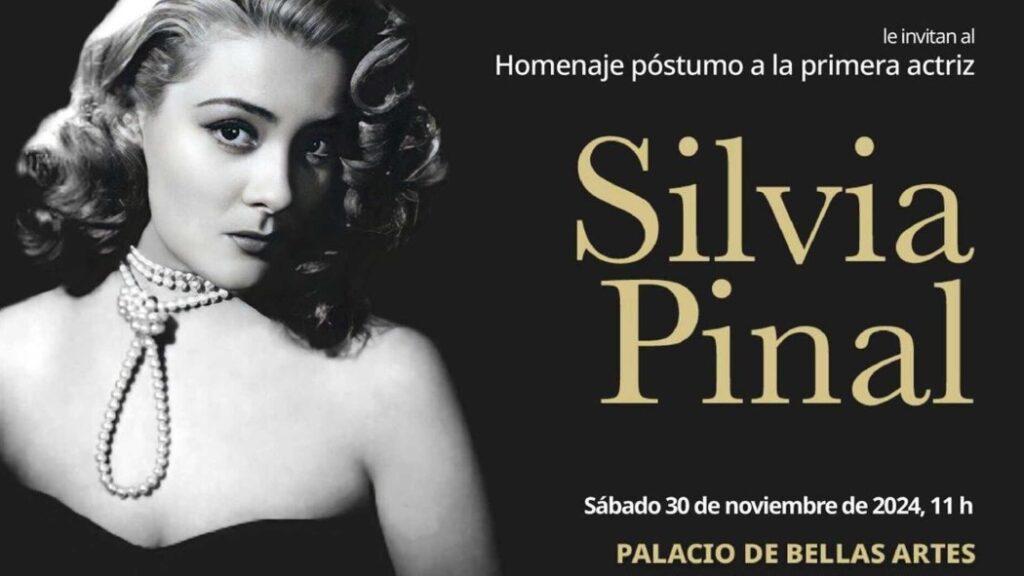 Realizarán homenaje póstumo a Silvia Pinal en Bellas Artes