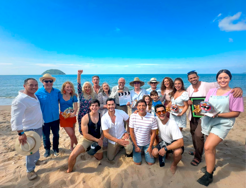 Dieron pizarrazo por inicio de grabaciones de “A.Mar donde el amor teje sus redes”