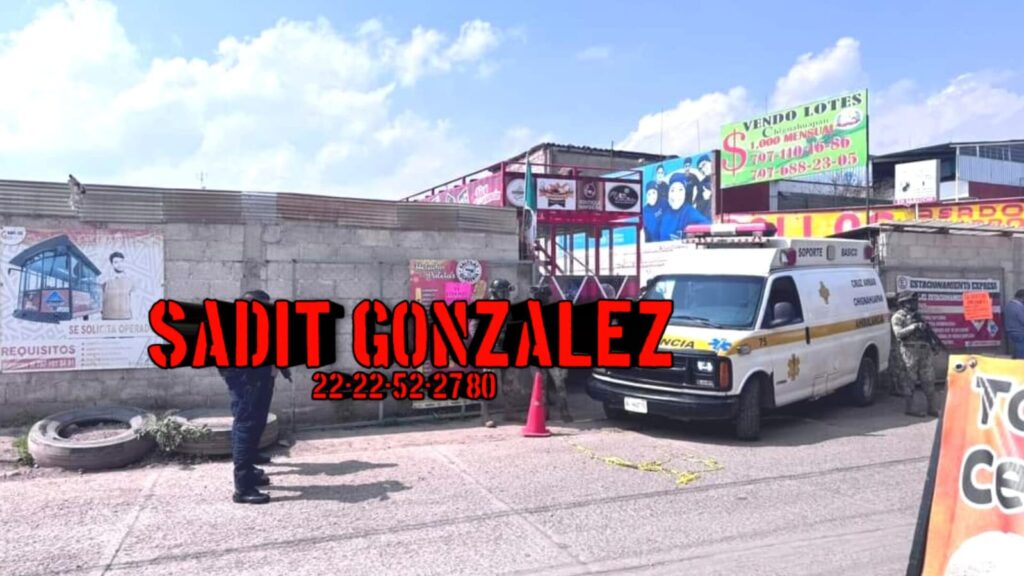 Siguen los asesinatos en el estado; esta tarde de lunes mataron a 2 en Chignahuapan