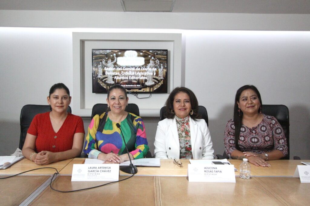 Presentan plan de trabajo del Comité de Diario de Debates, Crónica Legislativa y Asuntos Editoriales