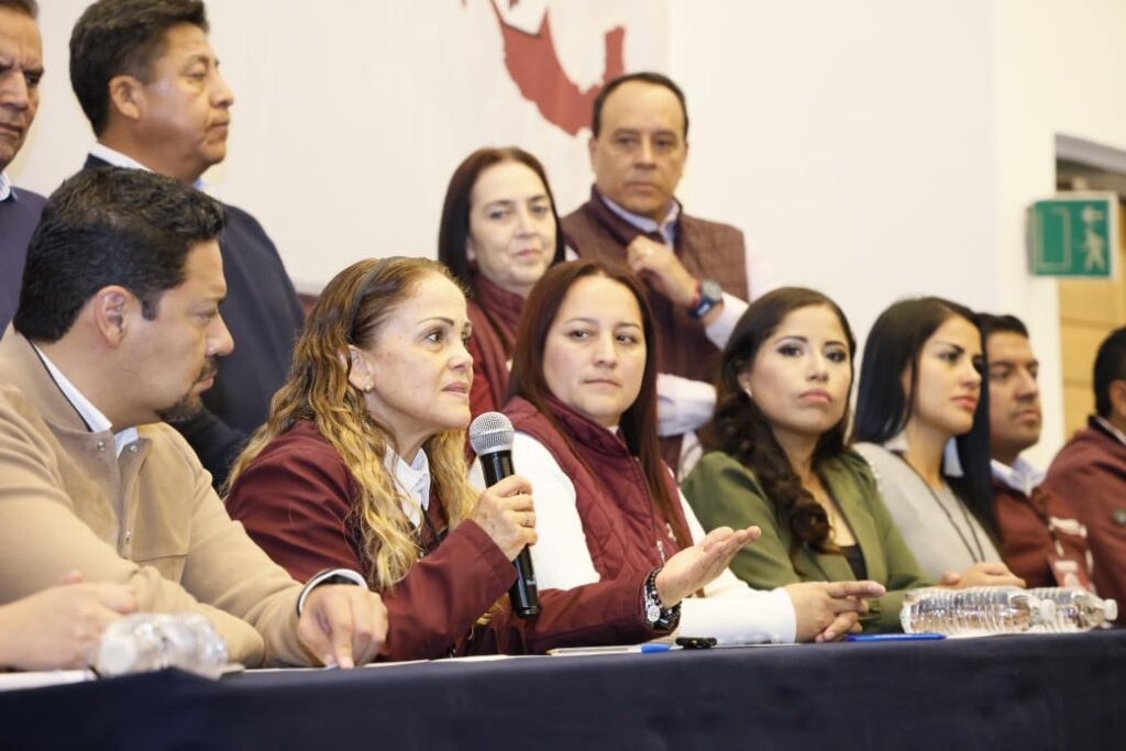 Ratifican a Olga Lucía Romero Garci-Crespo como dirigente estatal de Morena