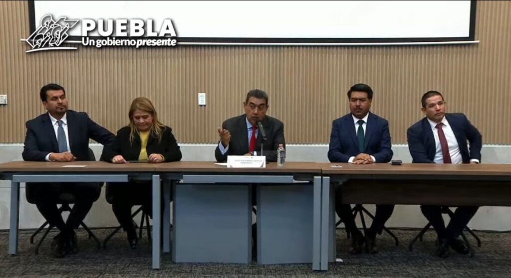 Sergio Salomón descartó otorgar recursos al ayuntamiento de Puebla