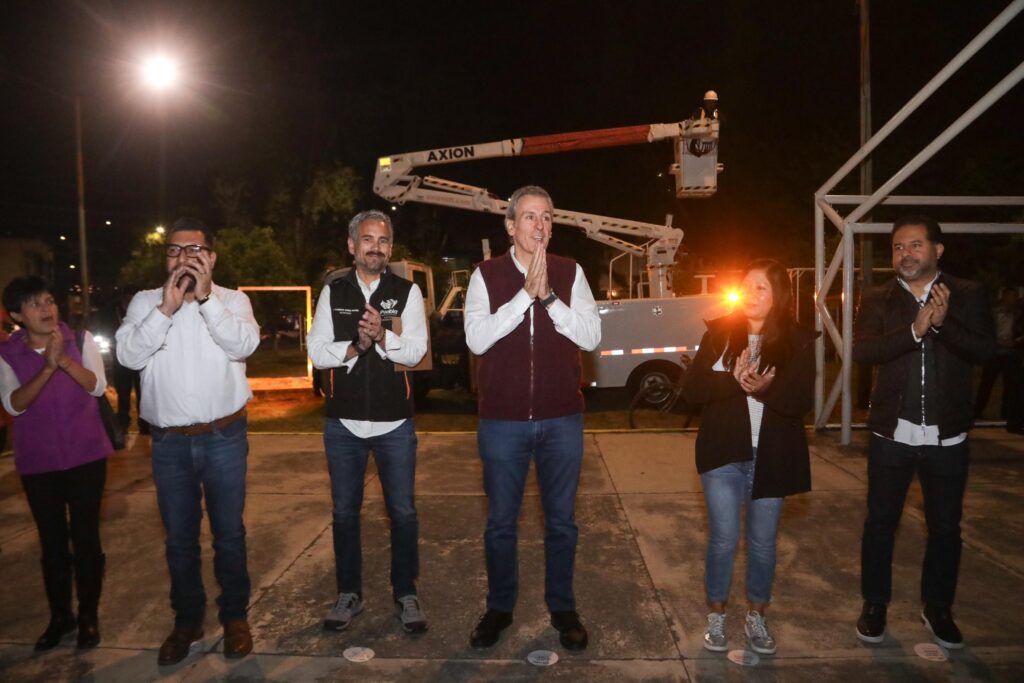 Anuncia Pepe Chedraui modernización de luminarias en el municipio