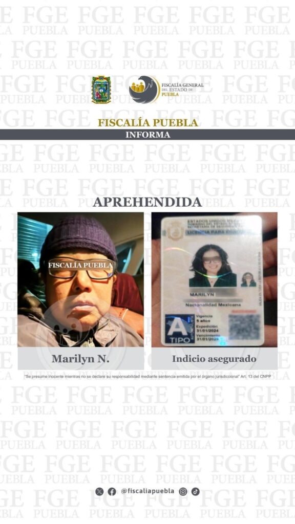 En Tlaxcala fue detenida Marilyn Cote, falsa psiquiatra