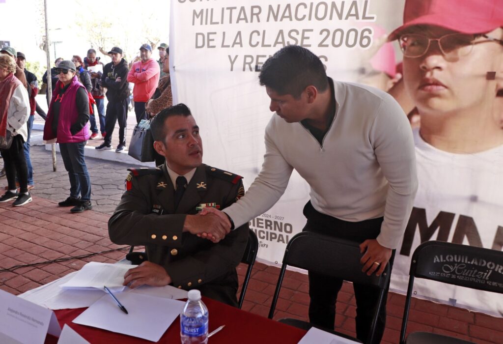Con el servicio militar construimos la esperanza de un mejor futuro para todos: Omar Muñoz