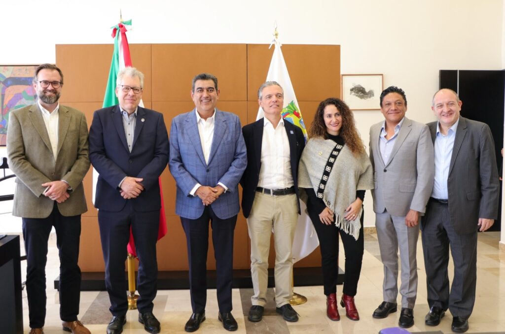 Sergio Salomón se reunió con representantes de organismos internacionales