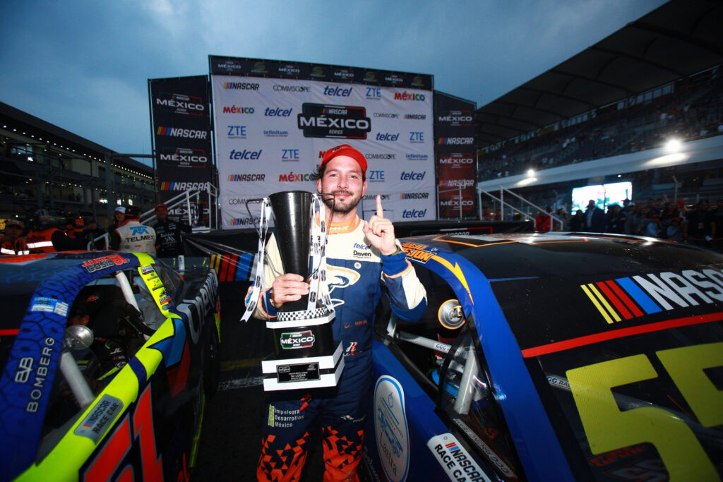 Julio Rejón y el GGG Racing Team triunfaron en la final de NASCAR México en el Autódromo Hermanos Rodríguez