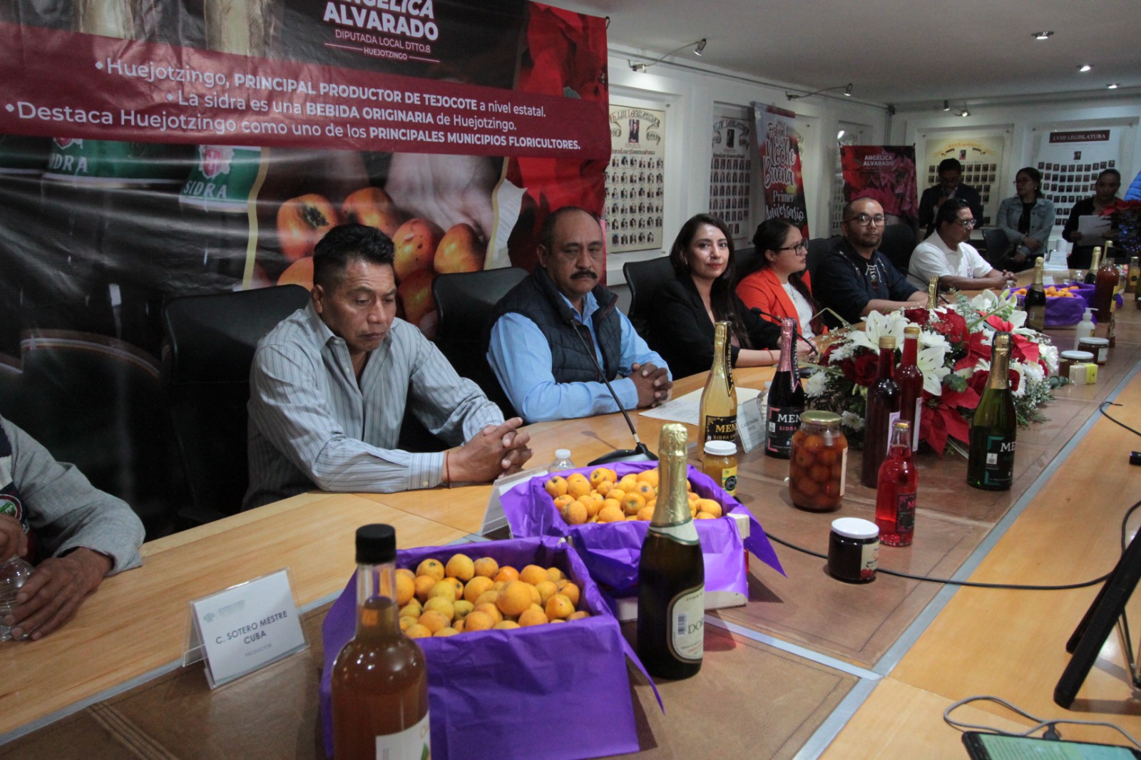 Promueven en el Congreso, Feria del Tejocote y Festival de Nochebuena en Huejotzingo