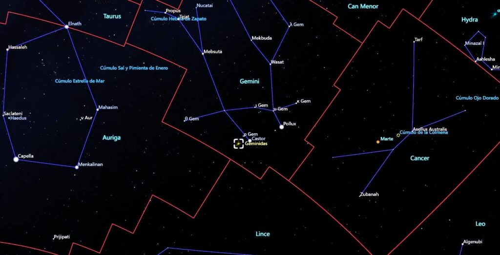 Eventos astronómicos del mes de diciembre 2024