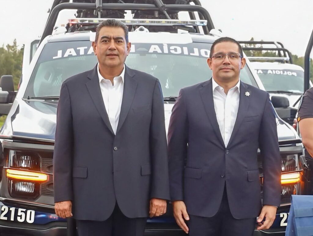 Sergio Salomón reconoció a Iván Cruz en la SSP