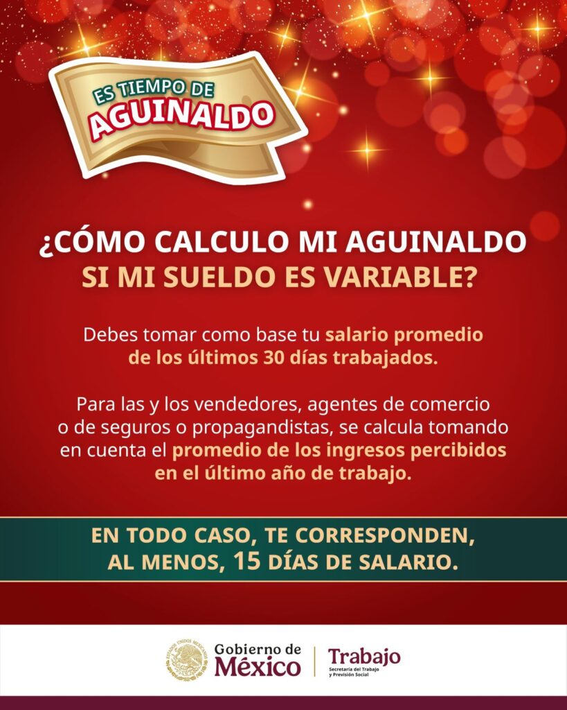 20 de diciembre, último día para pagar aguinaldos: STPS
