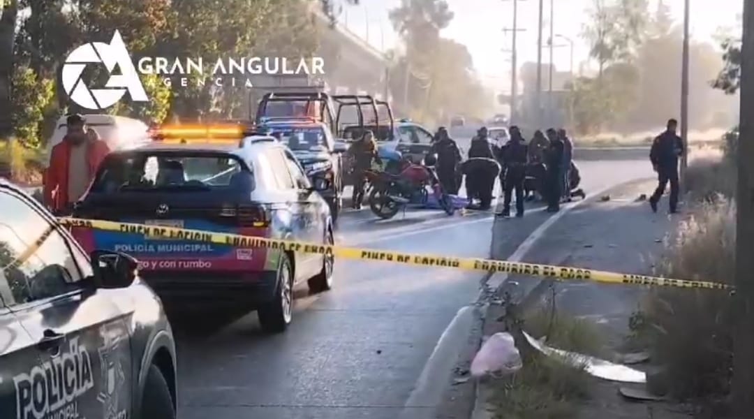 Video: Motociclista de 13 años murió en la México Puebla