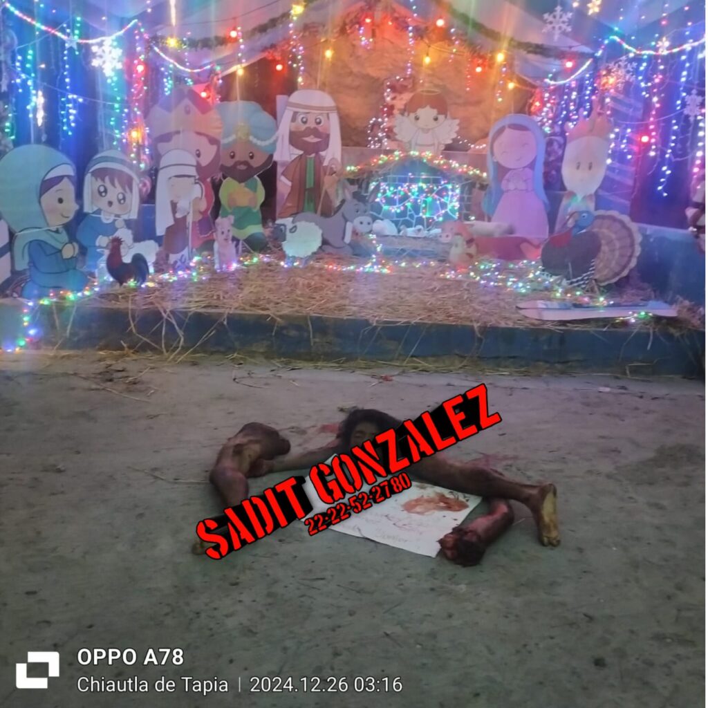 Desmembrado y con narcomensaje cadáver de hombre en Chiautla de Tapia