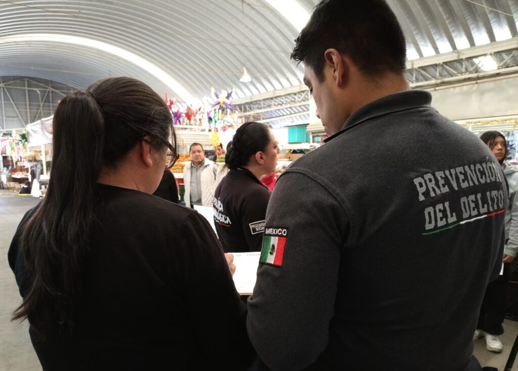 Comerciantes de San Pedro Cholula se suman a las redes de seguridad