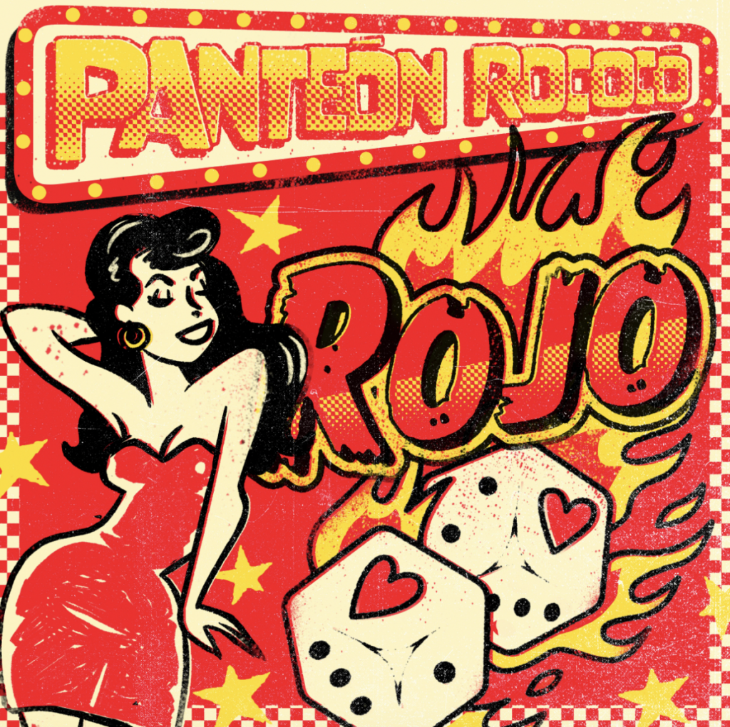 “Rojo”, el nuevo sencillo de Panteón Rococó se ubica en el primer lugar del Chart Pop