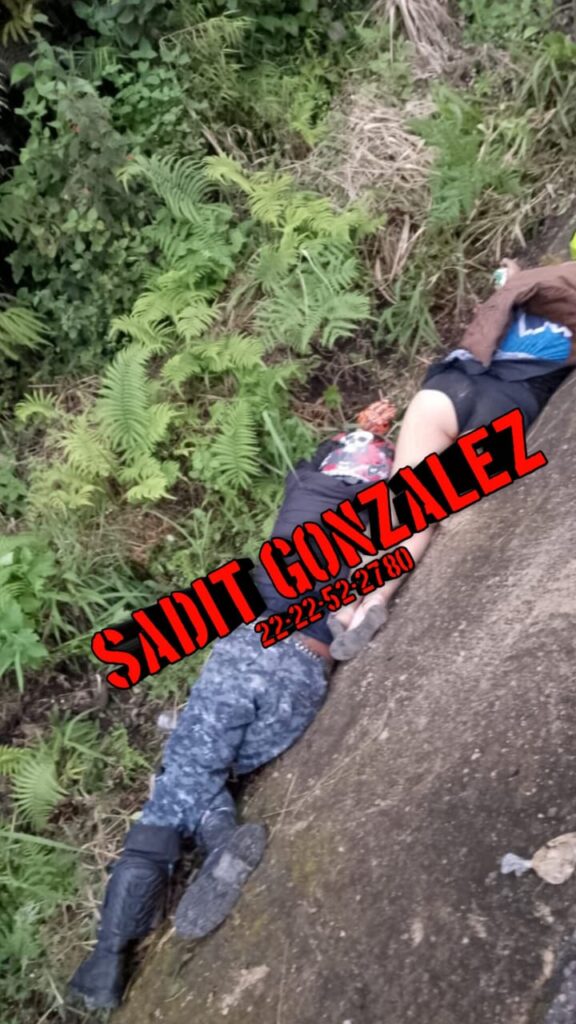 No se accidentaron, los ejecutaron a balazos en Cuetzalan