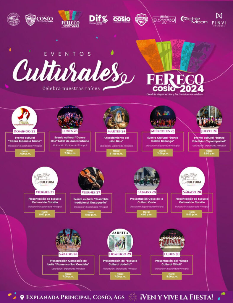 Vive La Feria Regional de Cosío 2024