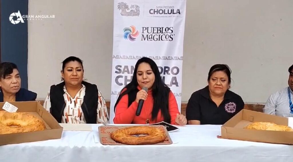 Anuncian feria de la rosca de reyes 2025 en San Pedro Cholula