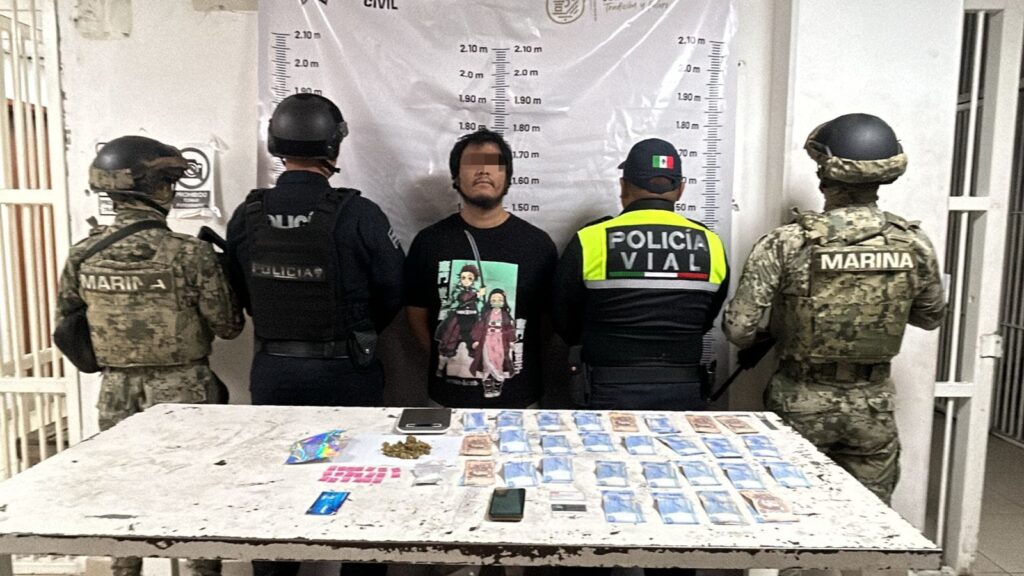 Cae presunto narcomenudista en Cuautlancingo