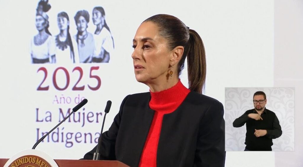 Informe oficial de EU reconoció tráfico de armas hacia México, acusa Sheinbaum