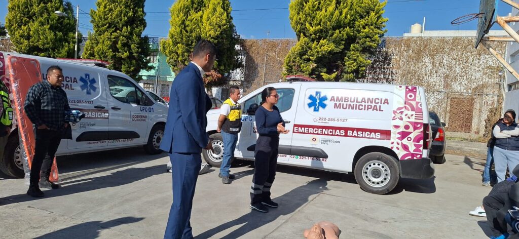 Imparten curso de capacitación en Cuautlancingo