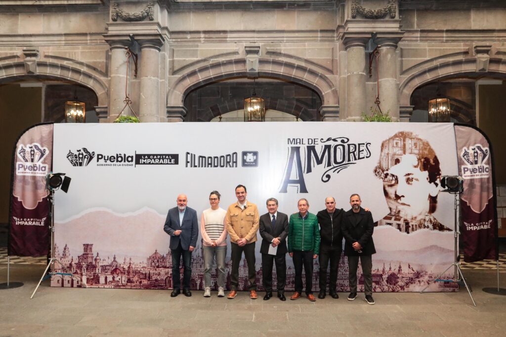 Anuncian grabación de la serie “Mal de Amores” en Puebla capital