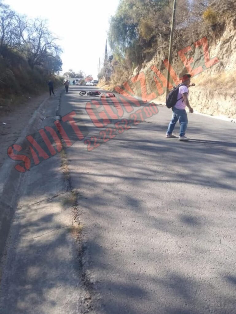 Falleció otro motociclista; esta vez en Quecholac