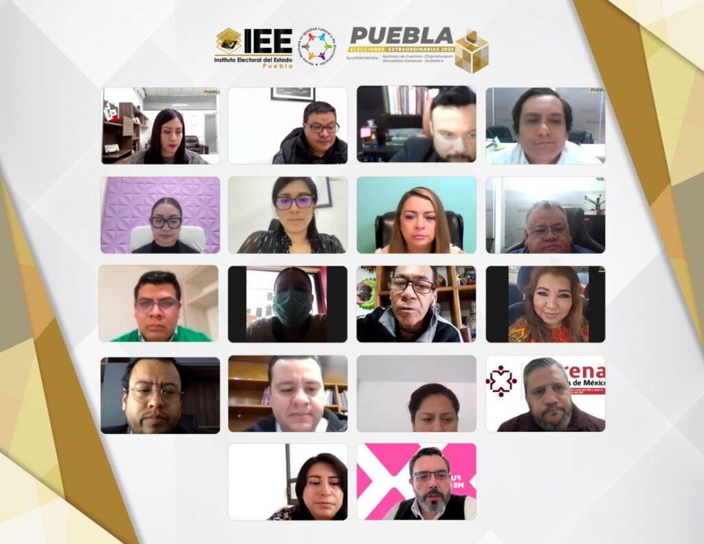 IEE aprueba acuerdos del proceso electoral local extraordinario 2025 (PELE 2025)