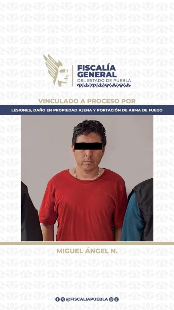 Miguel Ángel seguirá en prisión tras andar armado y provocar persecución en el bulevar 5 de Mayo