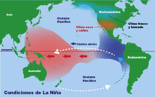 Fenómeno de La Niña: qué es y cómo impactará a México